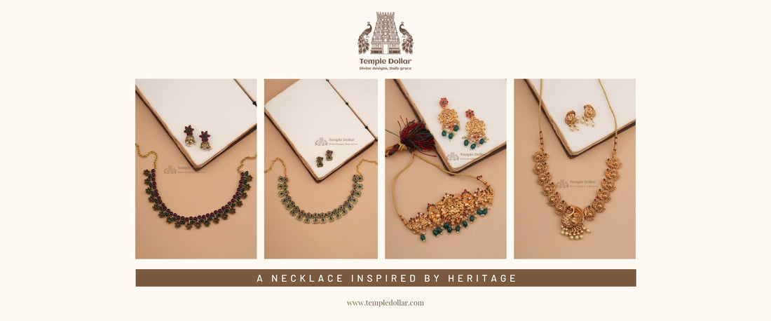 Necklace Sets for Women: Antique, Bridal and Festive Designs