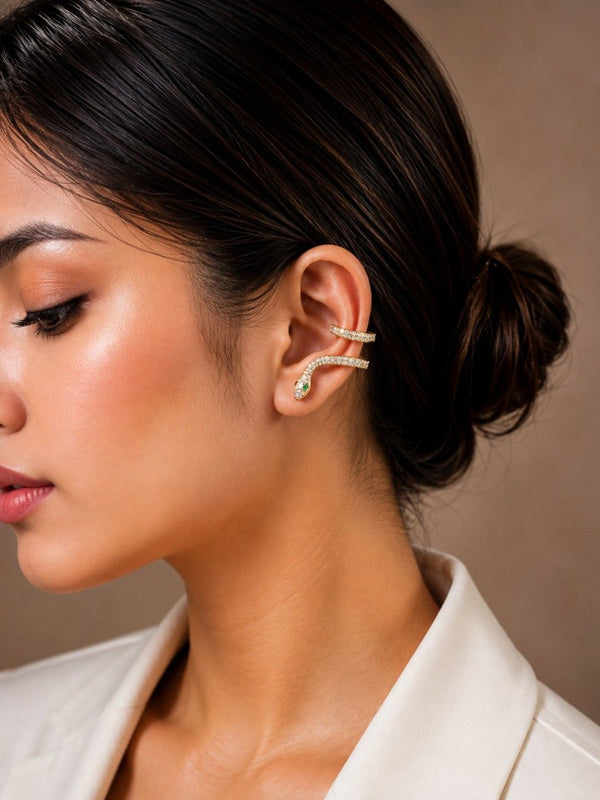 Snake Shaped Ear Cuff