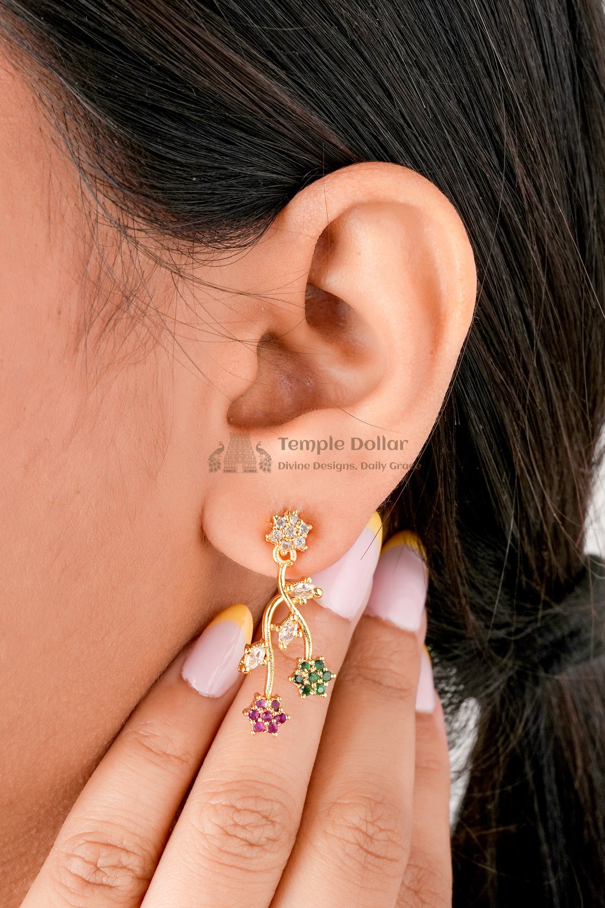 Blossom Vine Multicolor Necklace Set