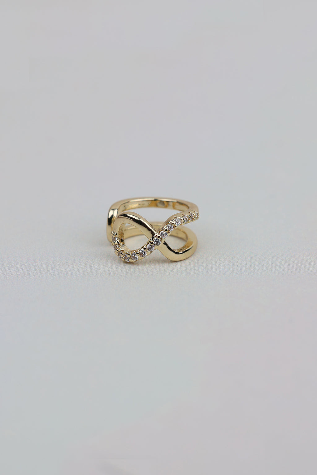 The Infinity Cross Pavé Ear Cuff
