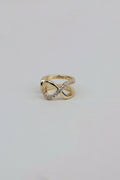 The Infinity Cross Pavé Ear Cuff