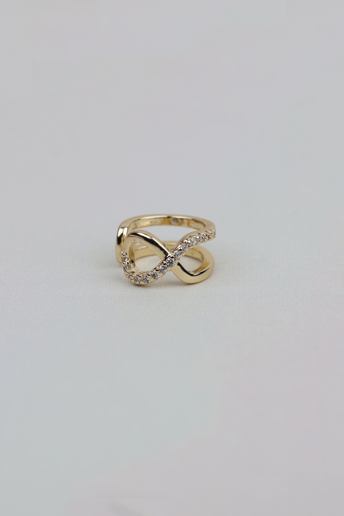 The Infinity Cross Pavé Ear Cuff