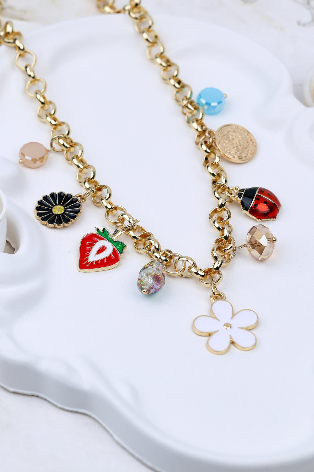 Petal Pop Charm Necklace