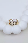 Boho Sparkling Triple-row Ear Cuff