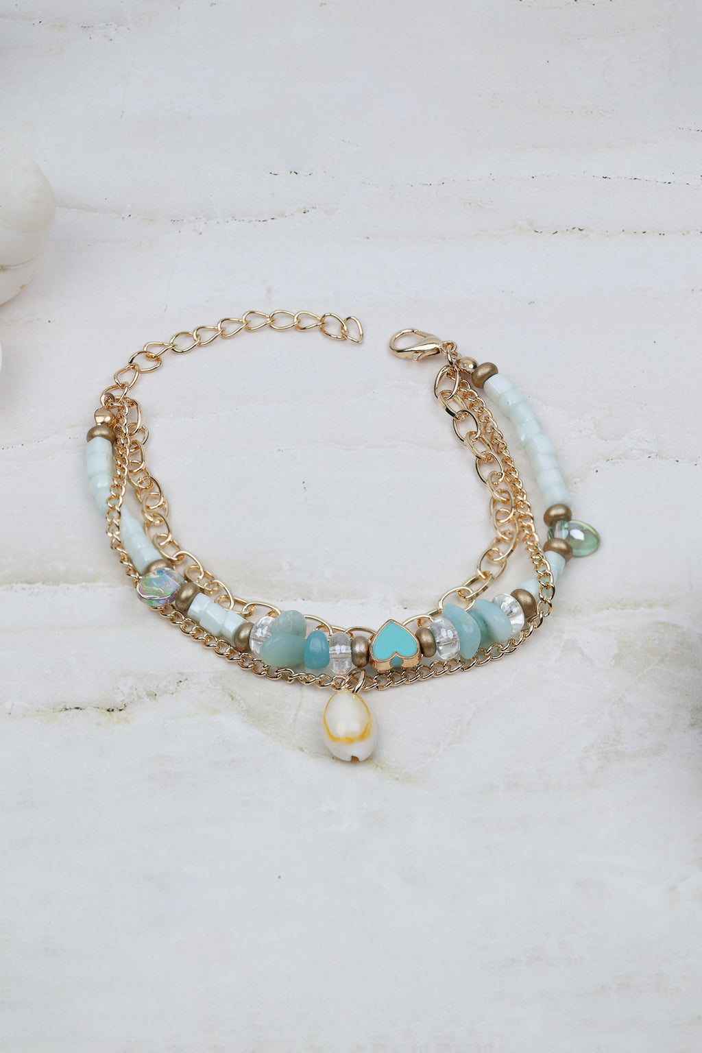 Ocean Beach Style Shell Bracelet