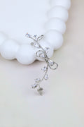 Starlight Ribbon Cuff Ear Crawler Silver Infinitum Wrap