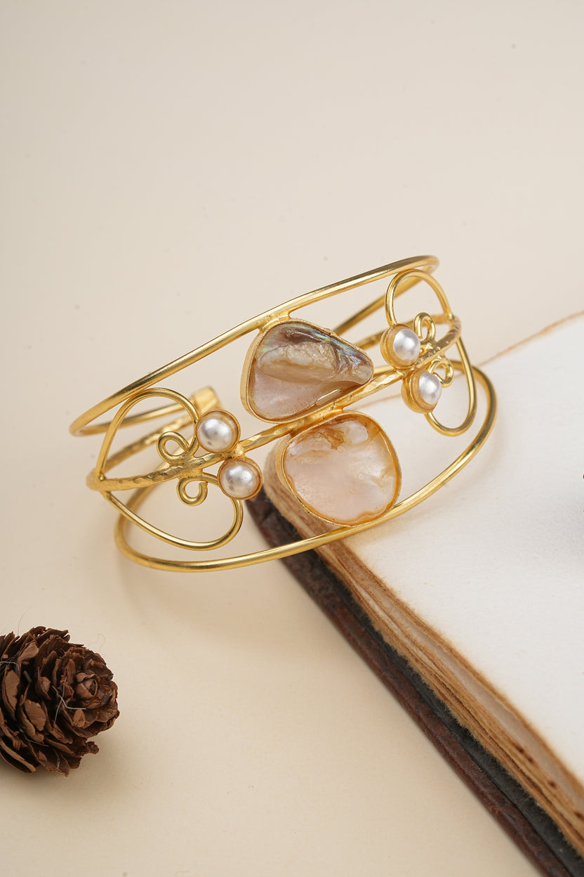 Mother of Pearl Statement Cuff