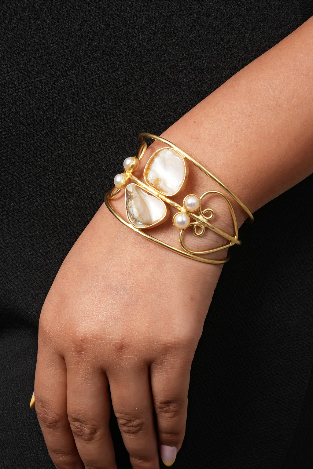 Mother of Pearl Statement Cuff