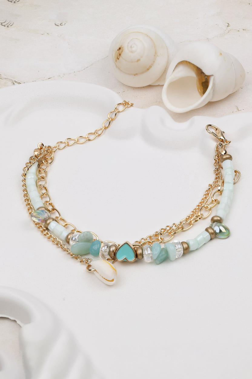 Ocean Beach Style Shell Bracelet
