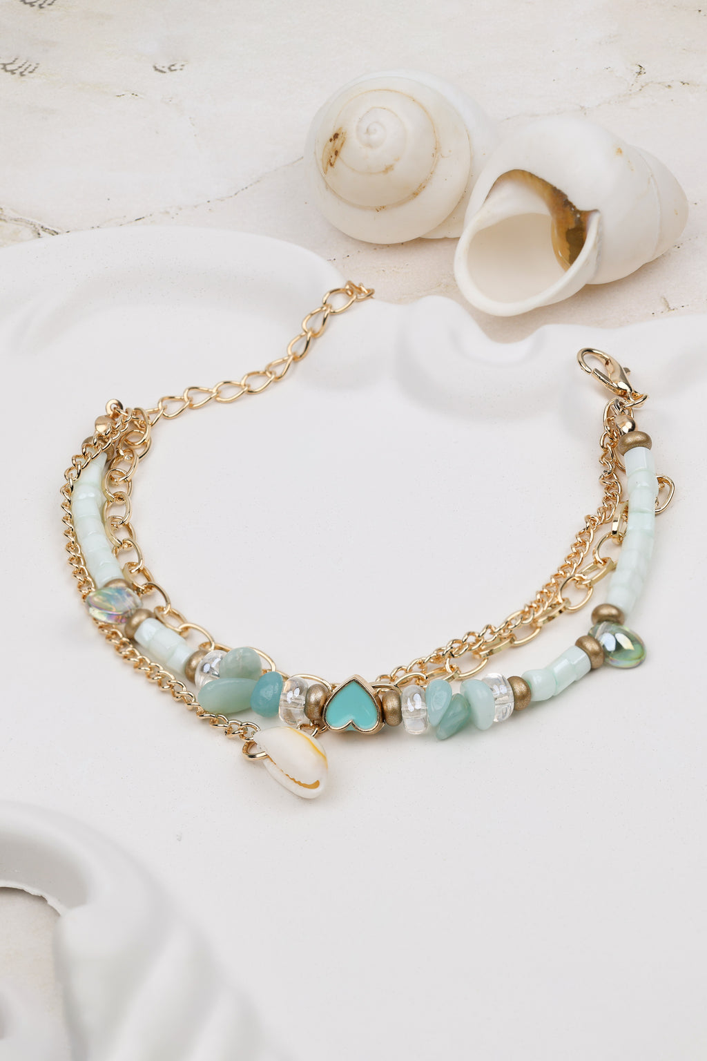 Ocean Beach Style Shell Bracelet