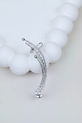 Triple-layered Silver Ear Cuff