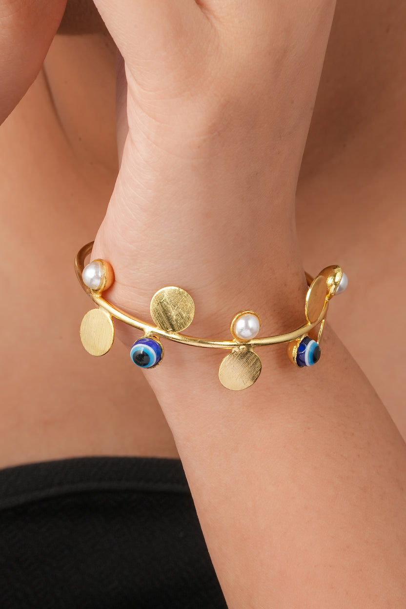 Evileye Brass Cuff