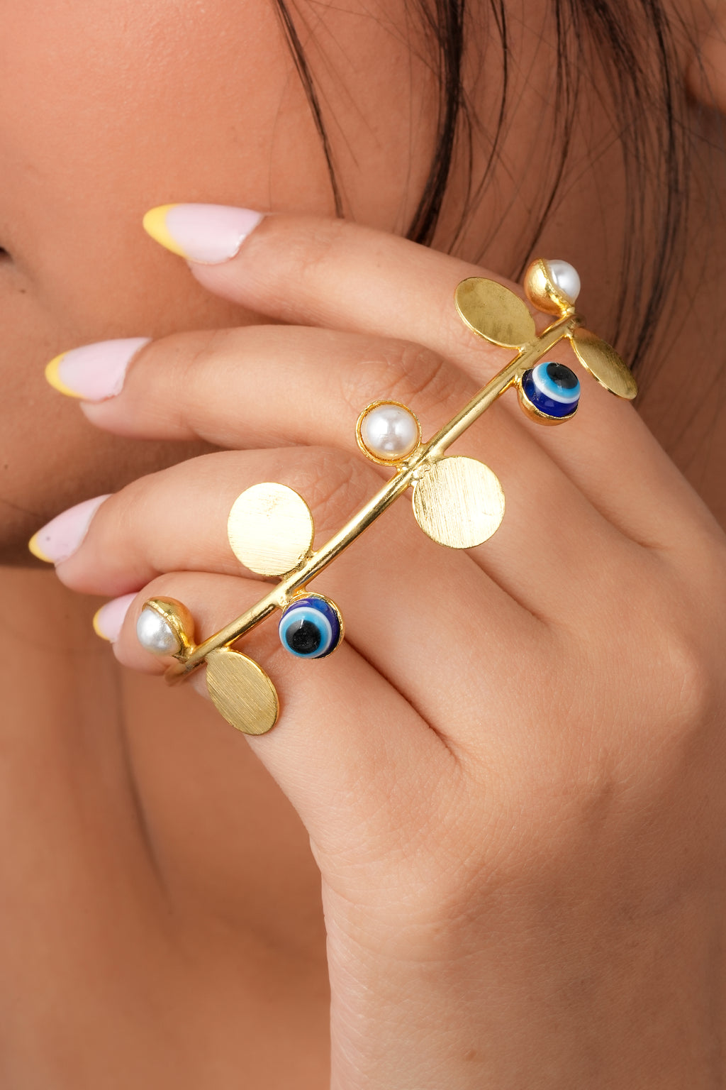 Evileye Brass Cuff