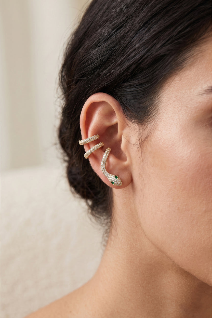 Snake Shaped Ear Cuff