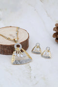Royal American Diamond Pendant Set