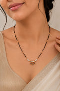 Rose Gold Radiant AD Mangalsutra Necklace For Women