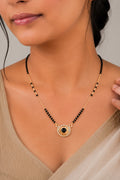 Rose Gold Glow American Diamond Mangalsutra Necklace For Women