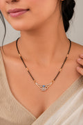 Rose Gold Azure AD Mangalsutra Necklace For Women