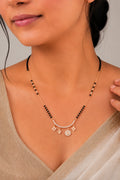 Rose Gold Charisma Diamond Mangalsutra Necklace For Women