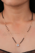 Classic Solitaire Round Mangalsutra