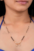 Double Disc Sparkle Mangalsutra