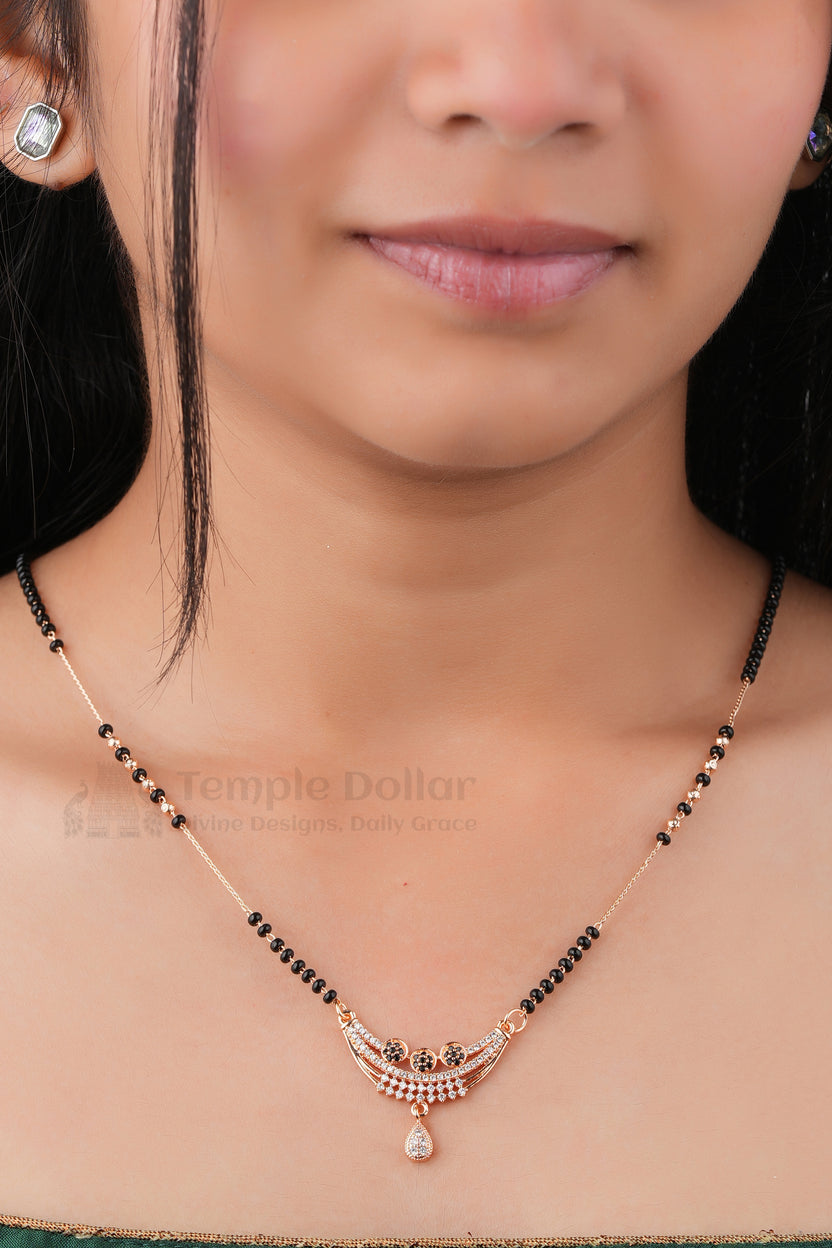 Royal Floral Arc Mangalsutra