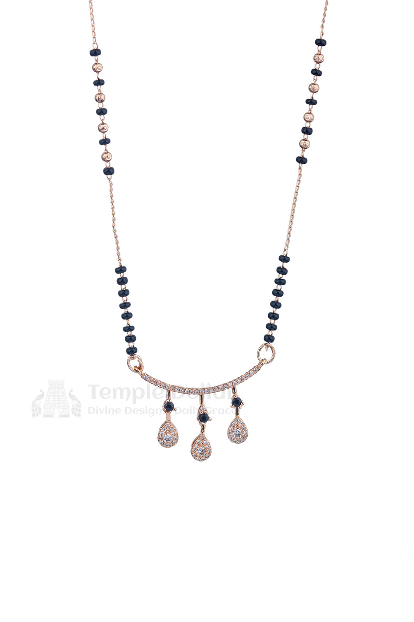 Trio Drop Sparkle Mangalsutra