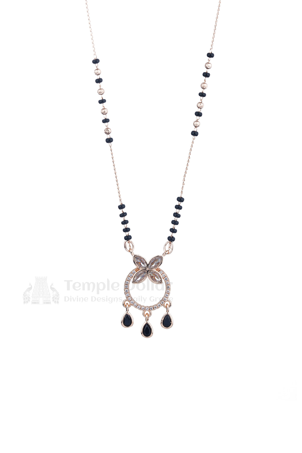 Classic Floral Ring Mangalsutra