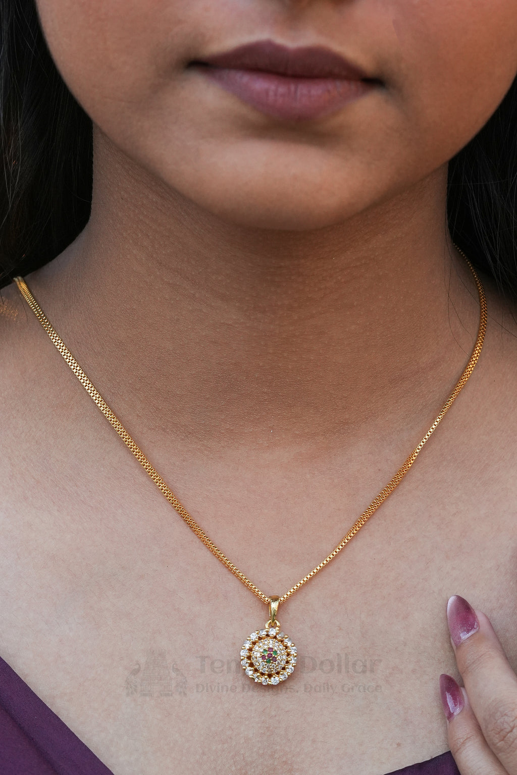 Flamingo Heart Pendant