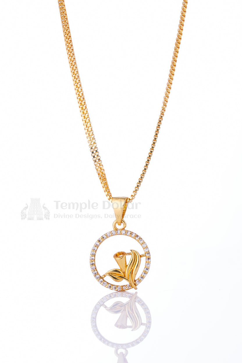 Classic Round Crystal Cluster Pendant