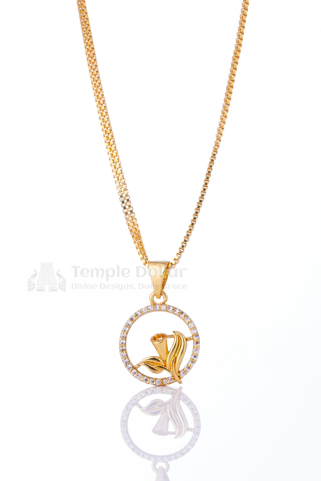 Classic Round Crystal Cluster Pendant