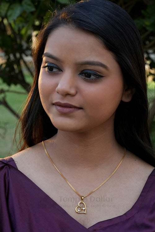 Circular Ruby Halo Pendant