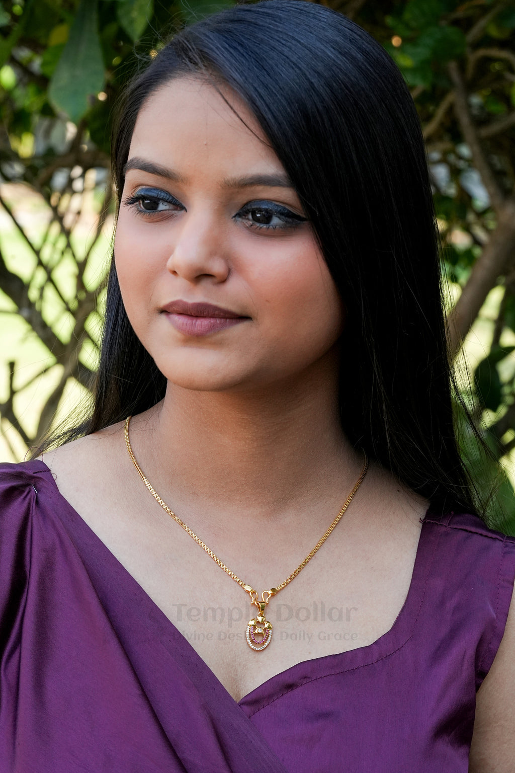 Sacred Annapakshi (Swan) Motif Pendant