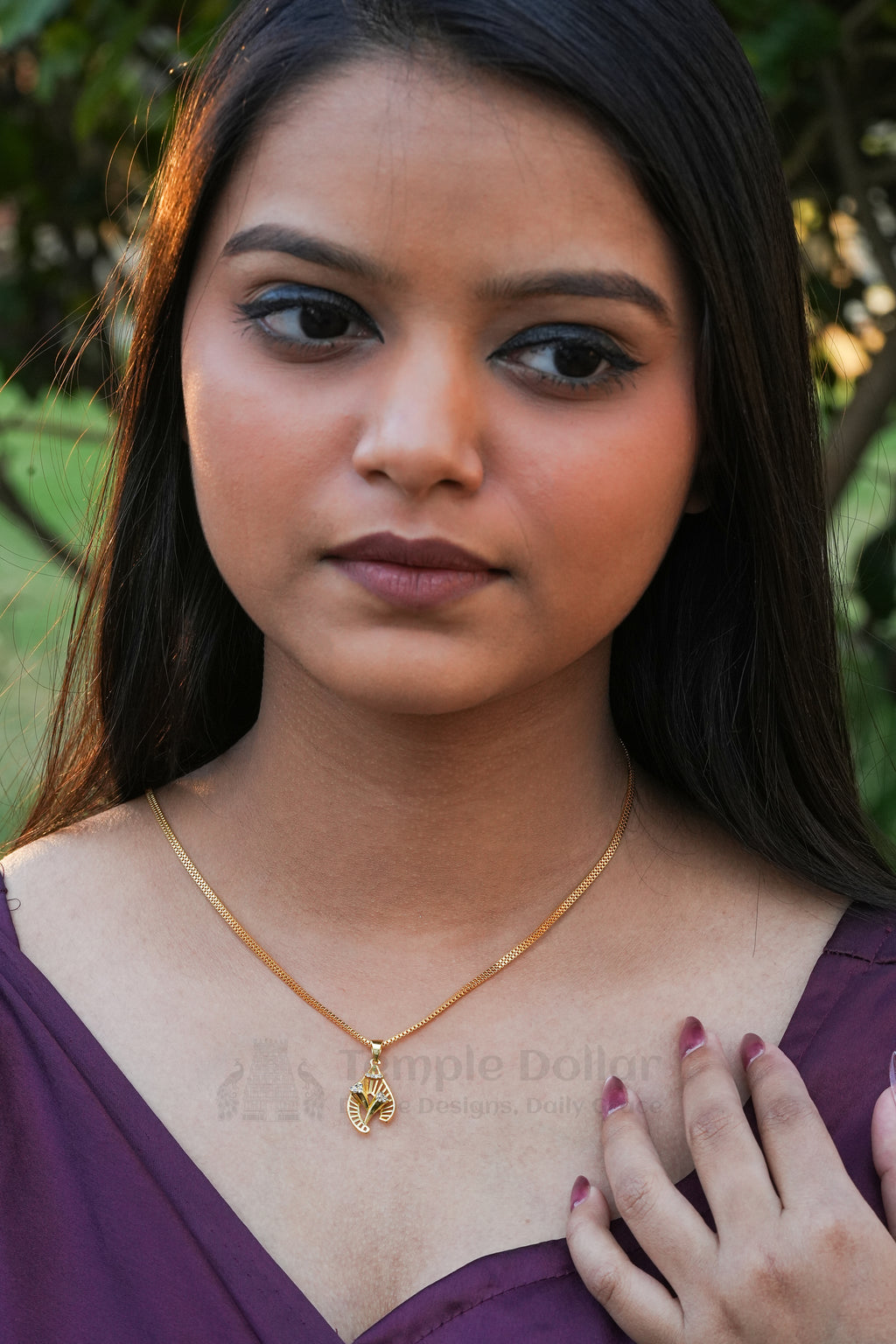 Swan Heart Crystal Pendant