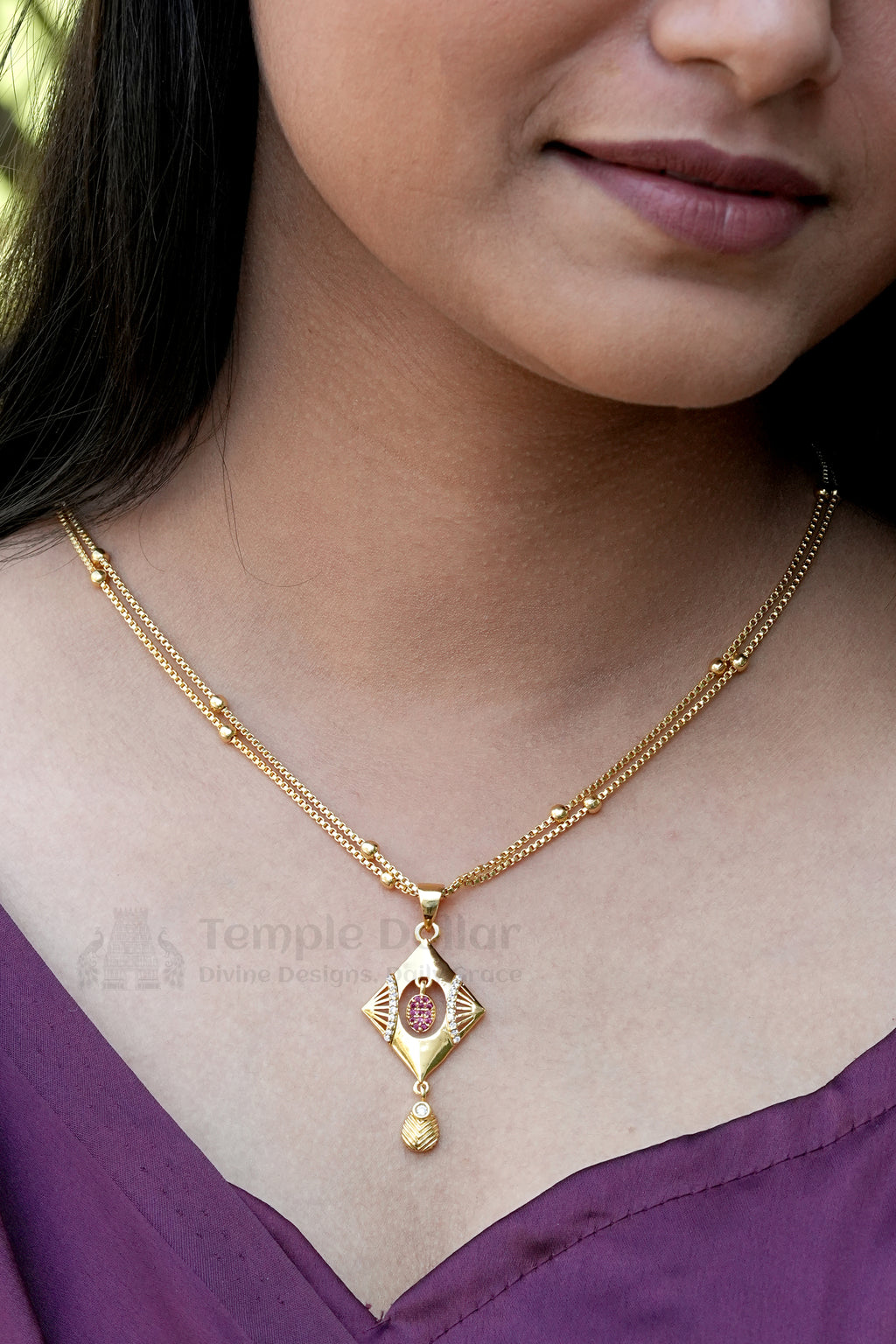 Classic Round Floral Temple Dollar