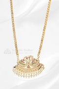 Twin Swan Annapakshi Pendant with Mugappu Chain
