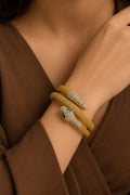 Serpent Mesh Wrap Bracelet