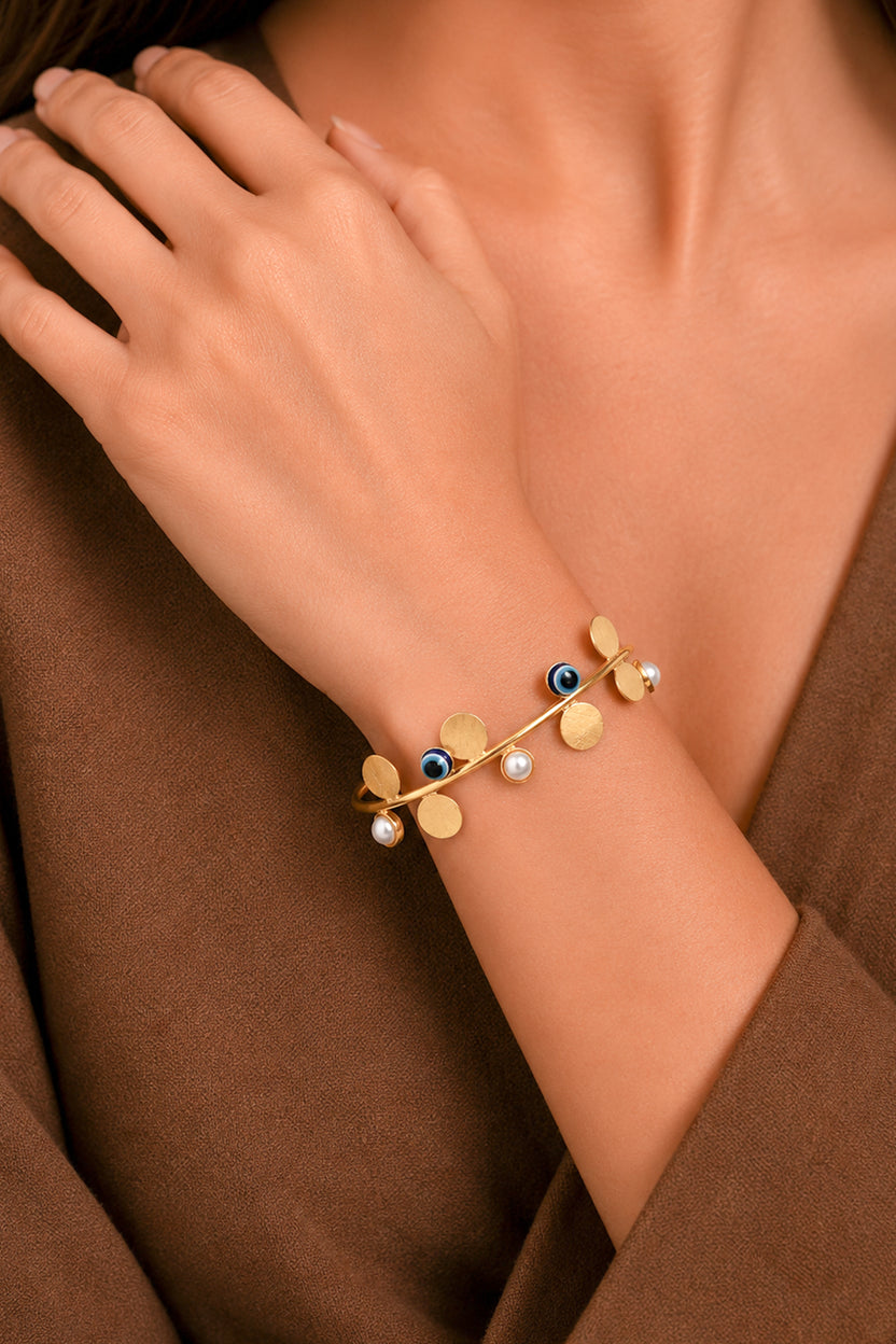 Evileye Brass Cuff