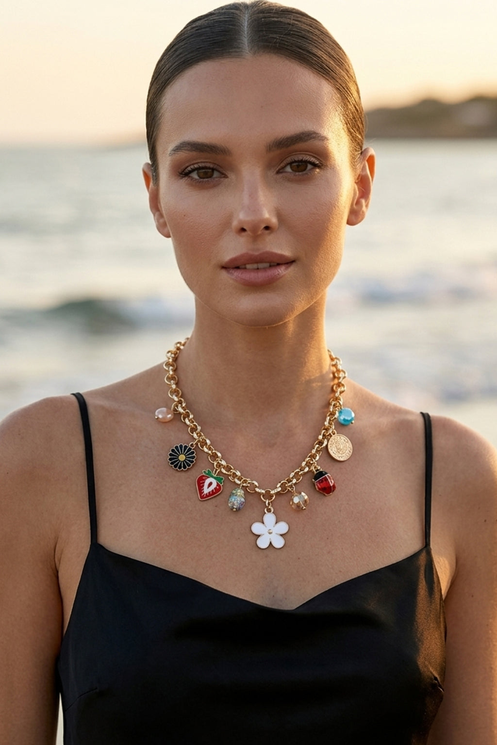Petal Pop Charm Necklace
