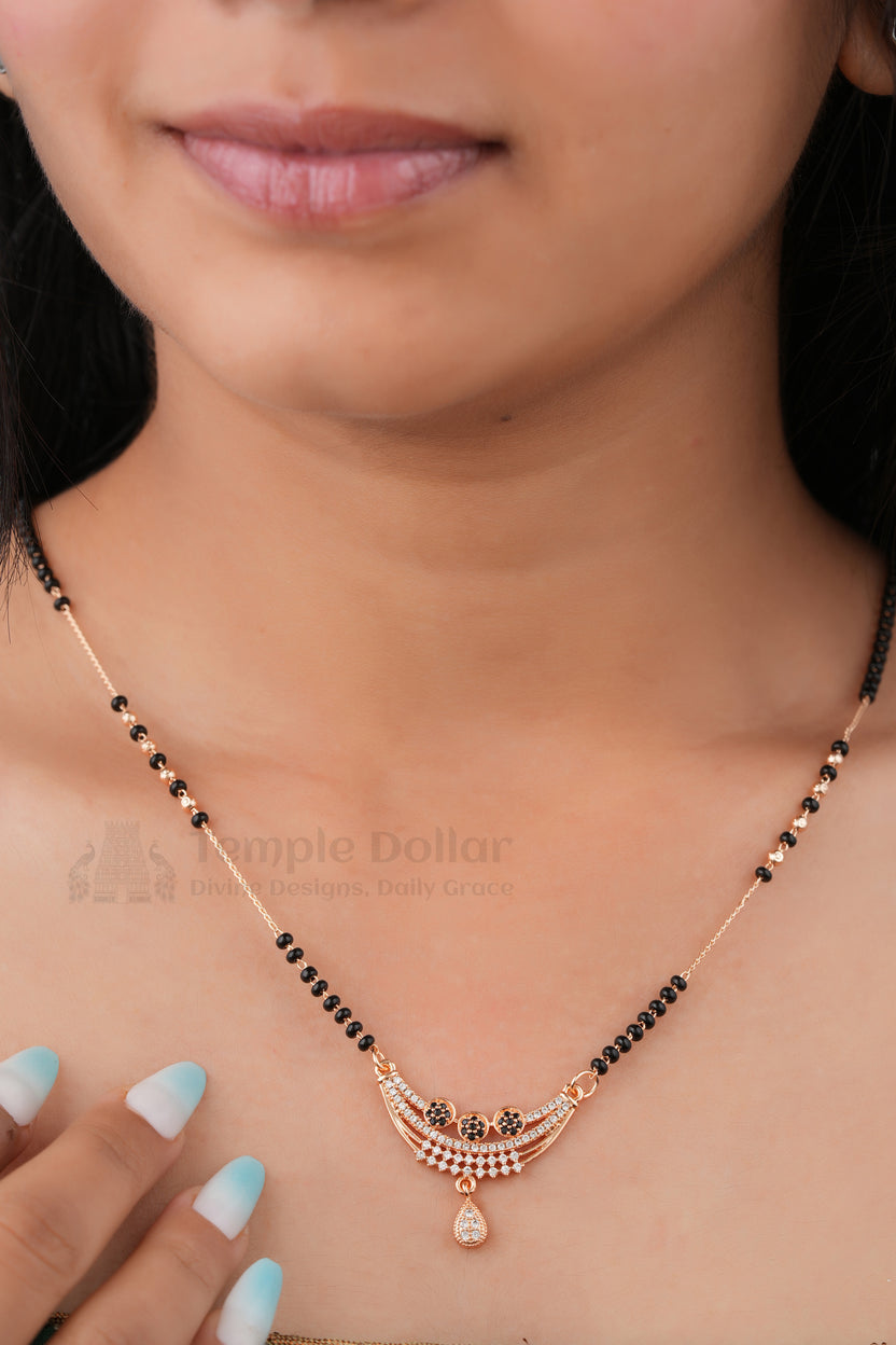 Royal Floral Arc Mangalsutra
