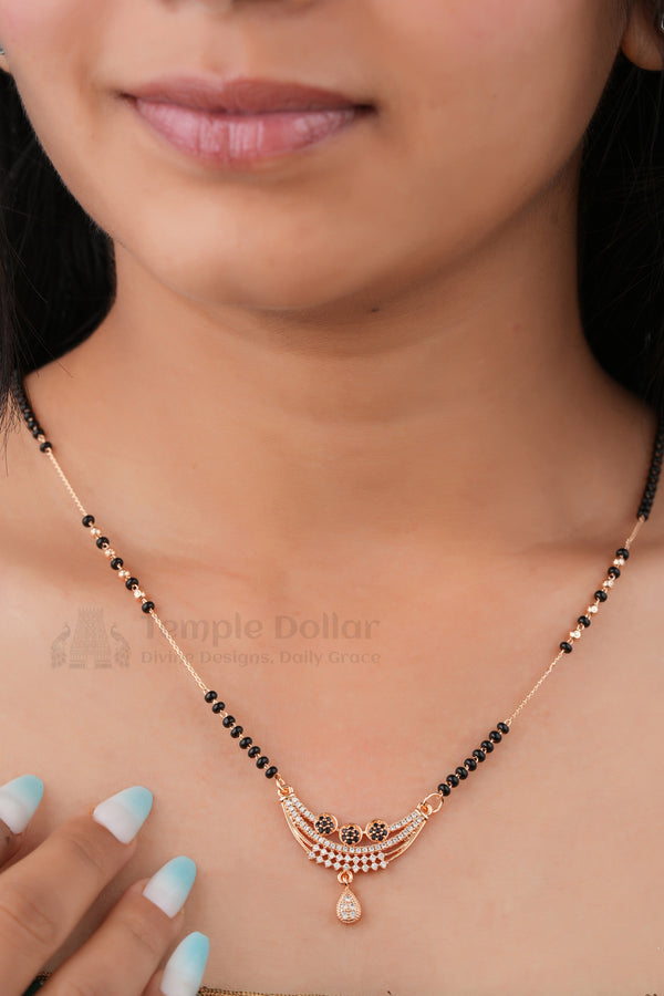 Royal Floral Arc Mangalsutra