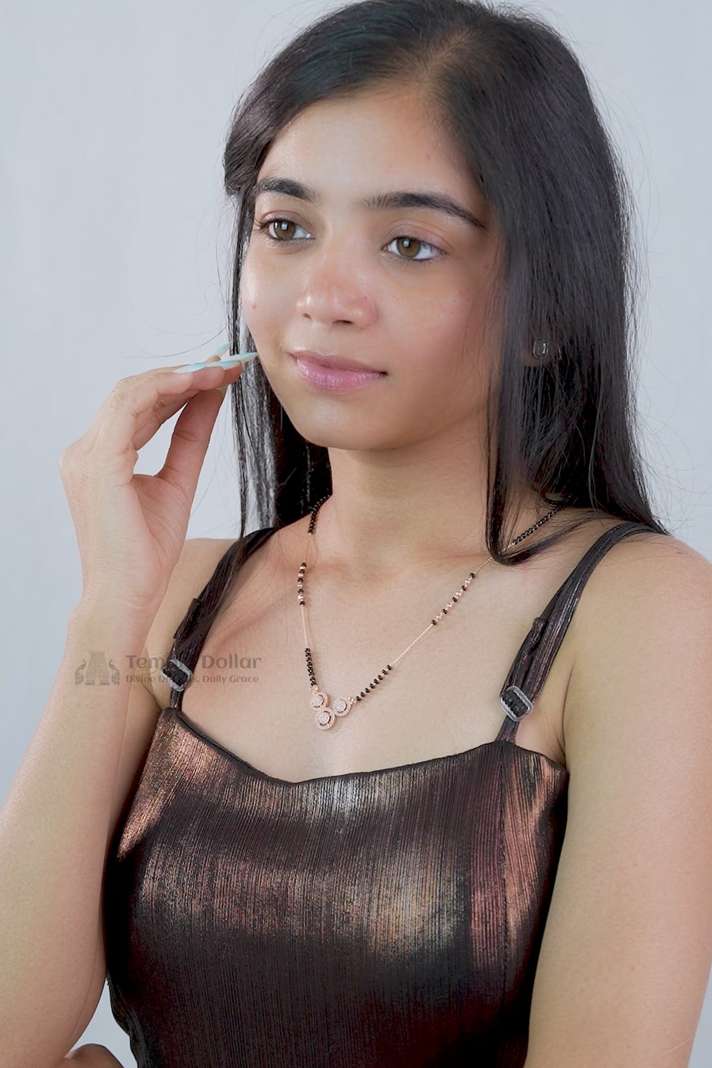 Triple Circle Luxe Mangalsutra