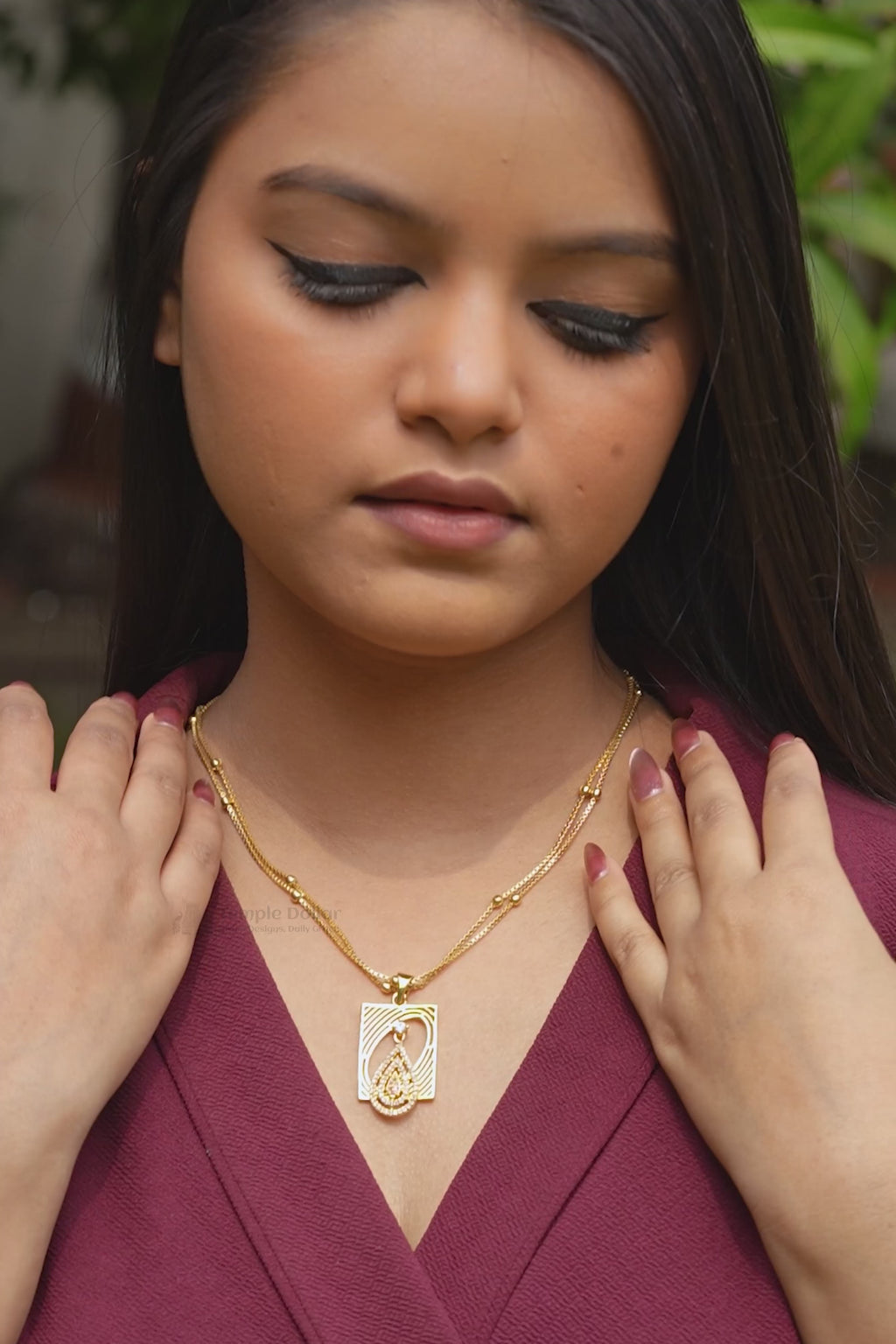 Traditional Kaanthi Style Temple Dollar