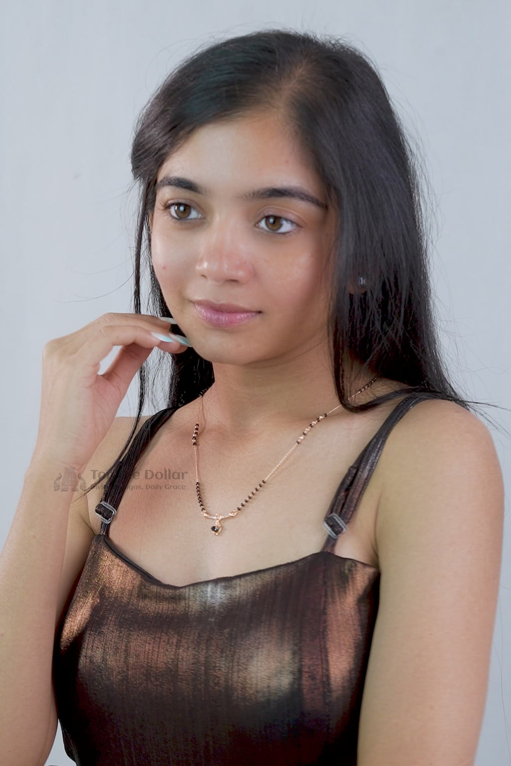 Heart Love Pendant Mangalsutra