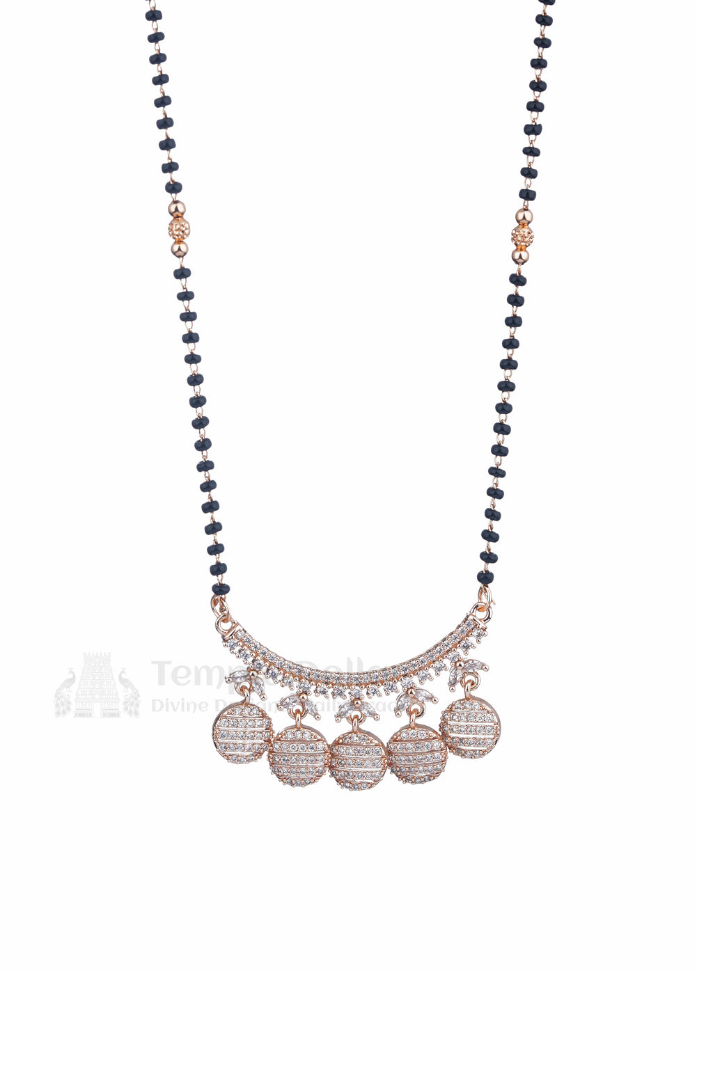Royal Disc Charm Mangalsutra