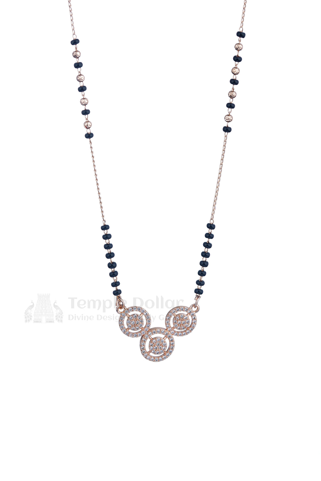 Triple Circle Luxe Mangalsutra