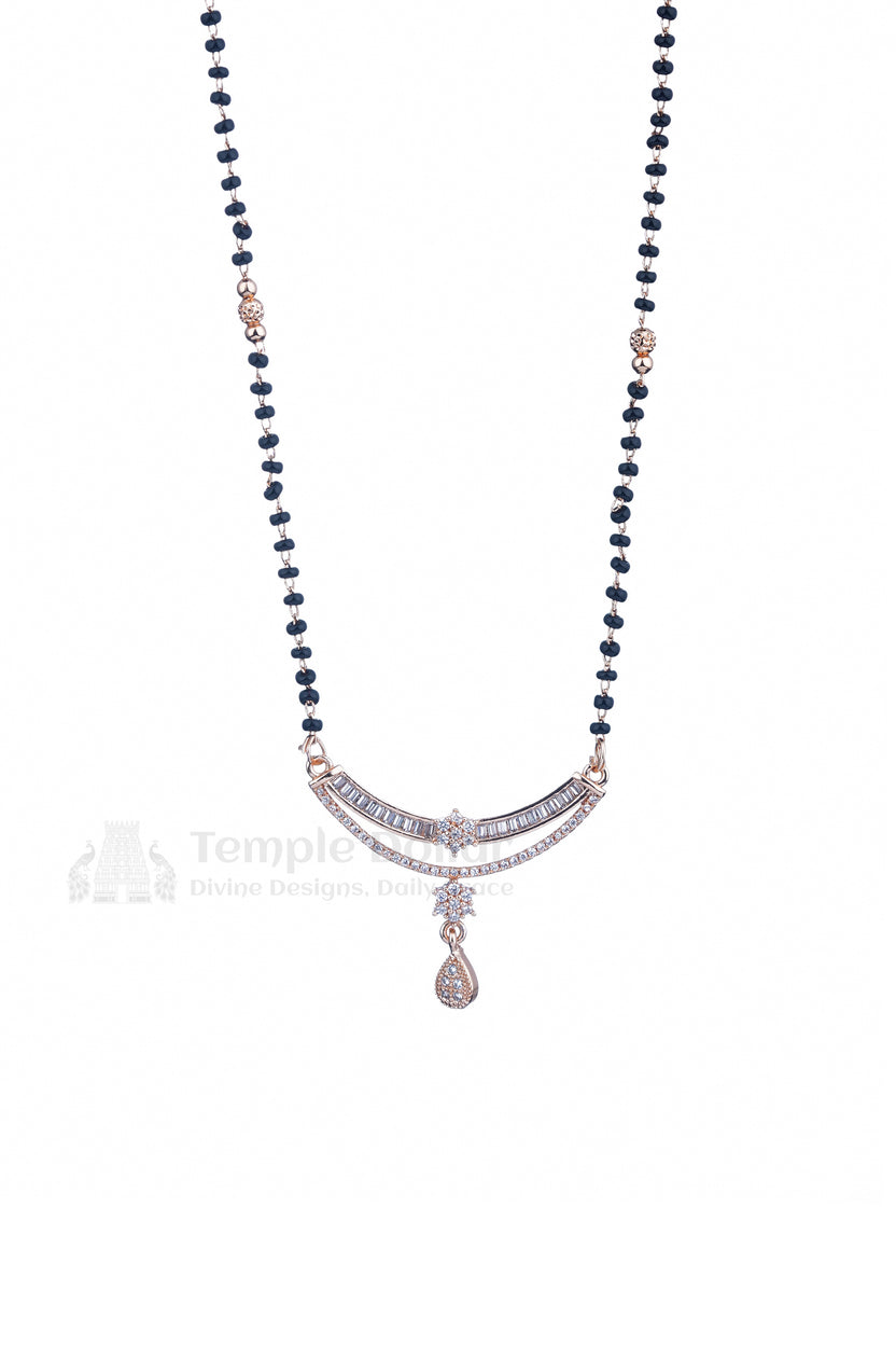 Baguette Arc Sparkle Mangalsutra